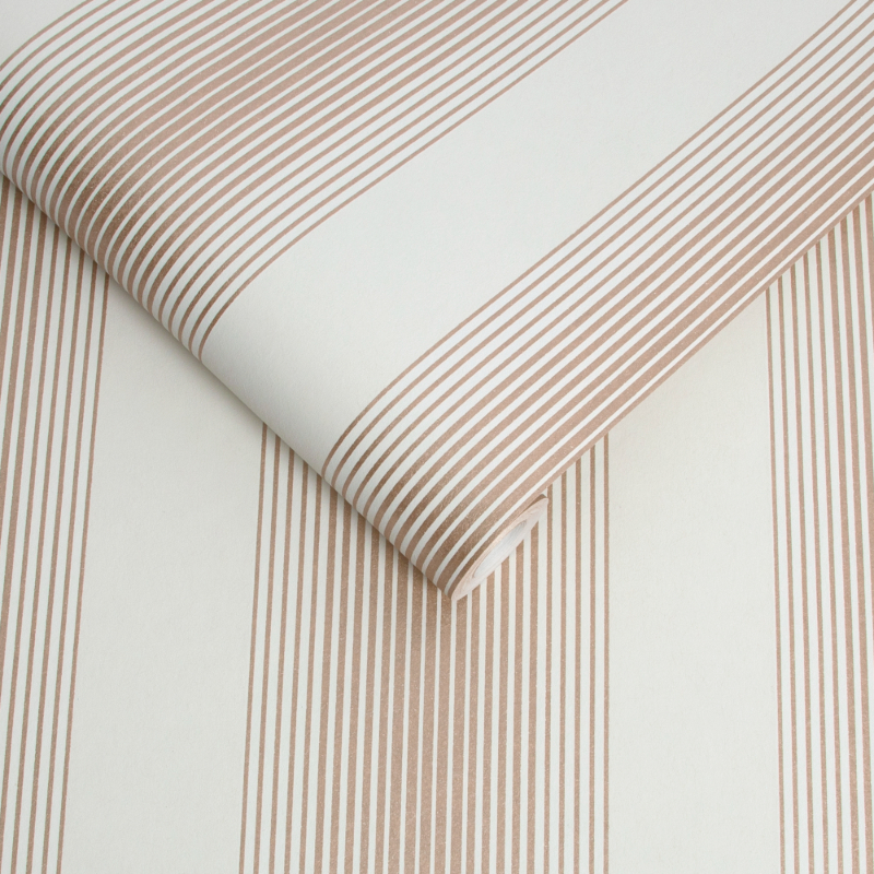 Lagom Stripe White/ Rose Gold