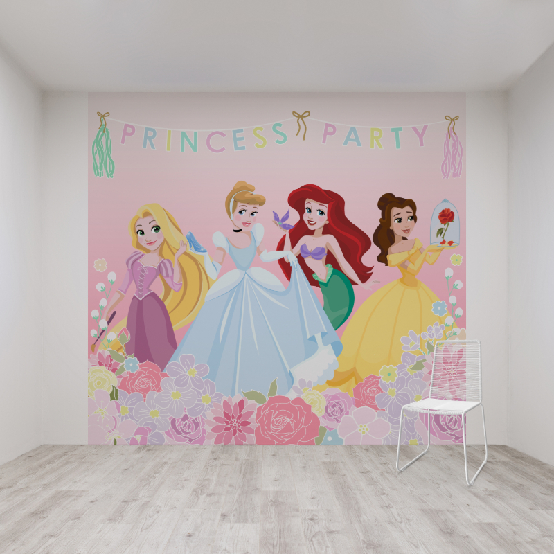 Princess Party Mural