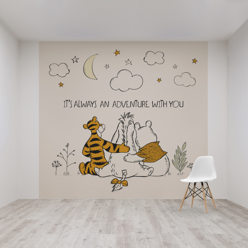 Winnie The Pooh Friends Forever Mural
