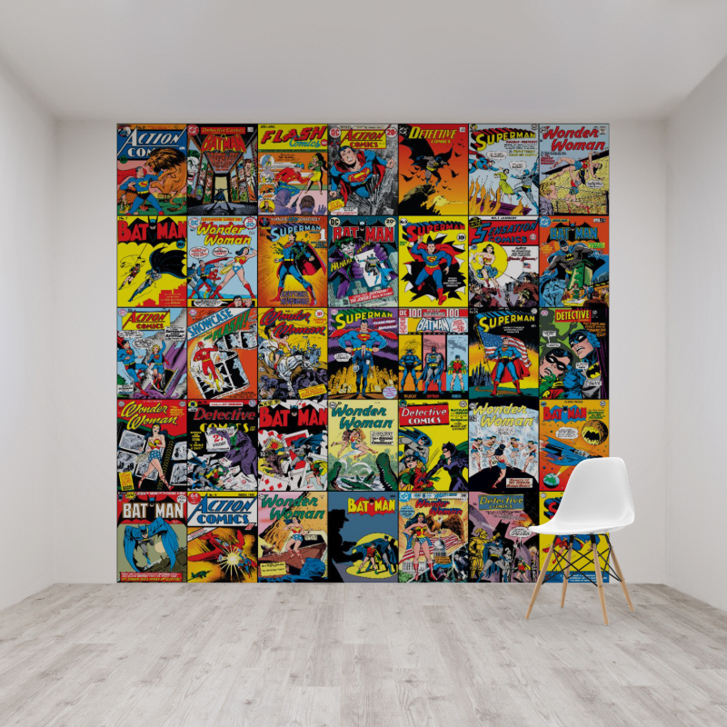 DC Comics Mural