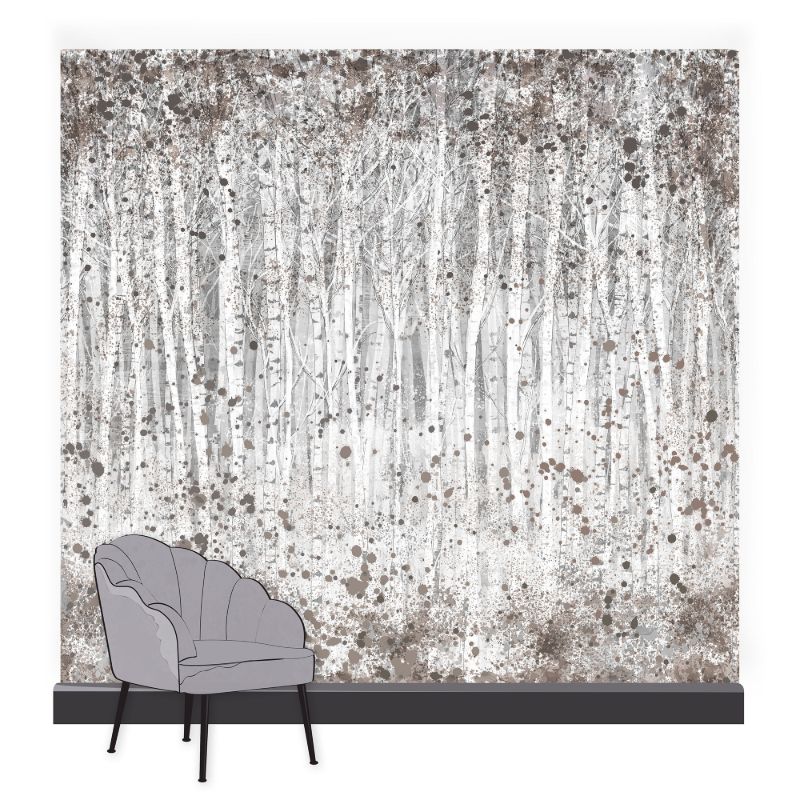 Painterly Woods Neutral - Image 3