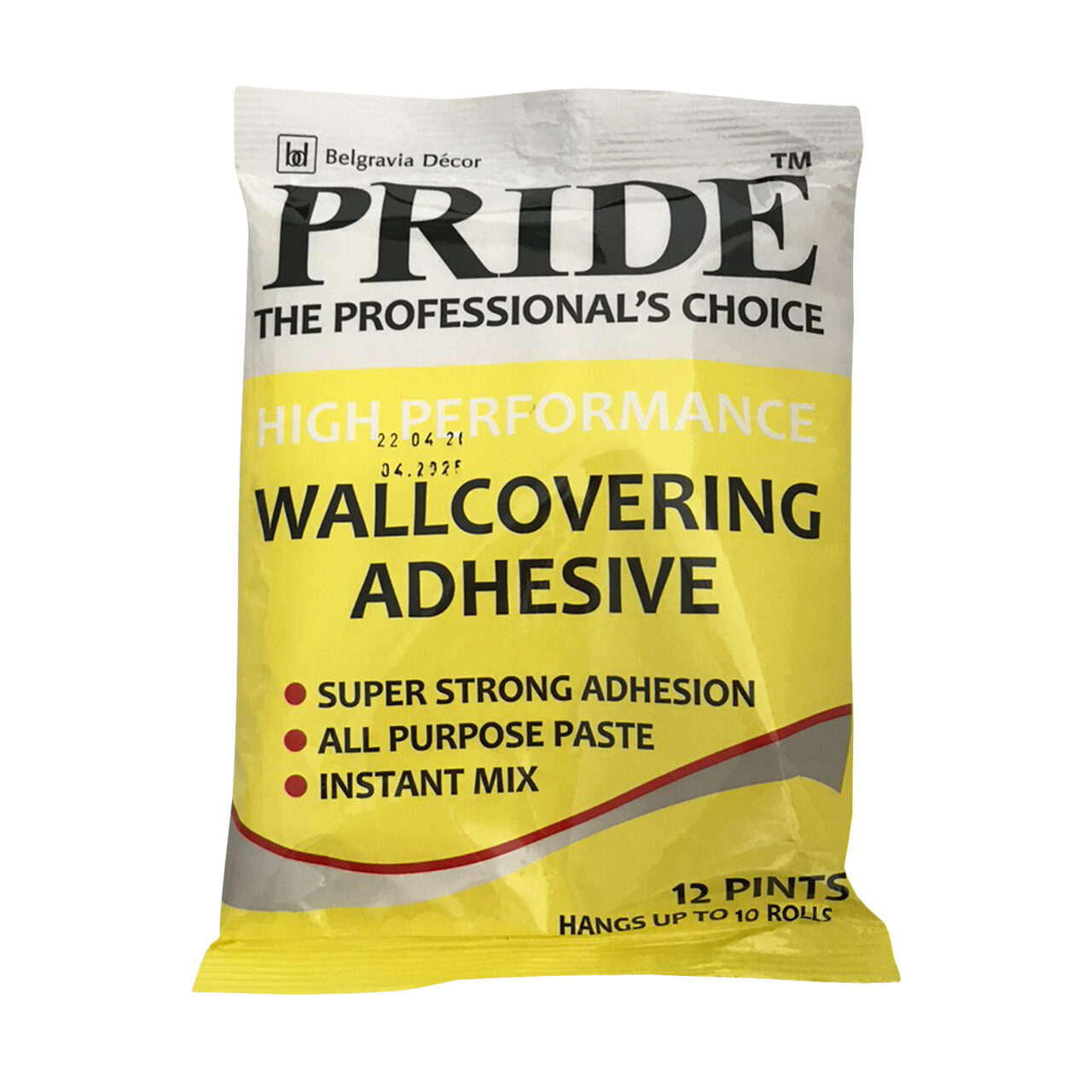 Pride Wallcovering Adhesive 12 Pint