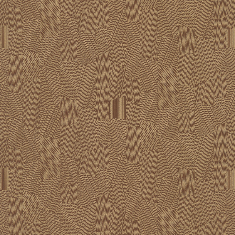 Striped Facets - MU3005 Brown