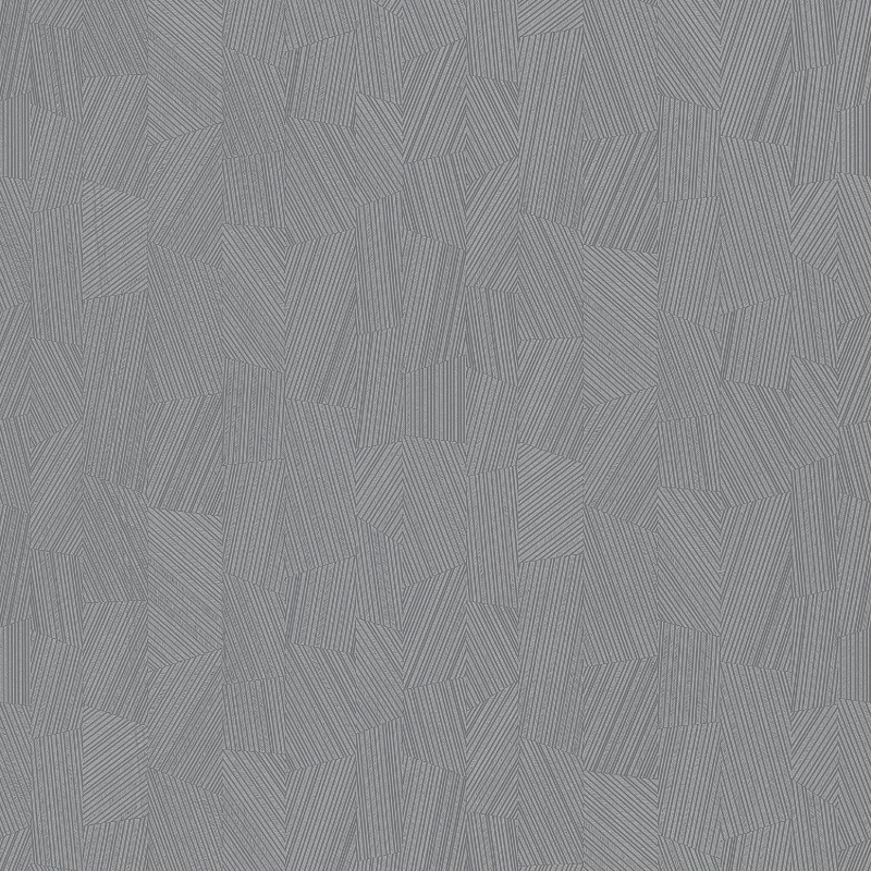 Striped Facets - MU3007 Grey