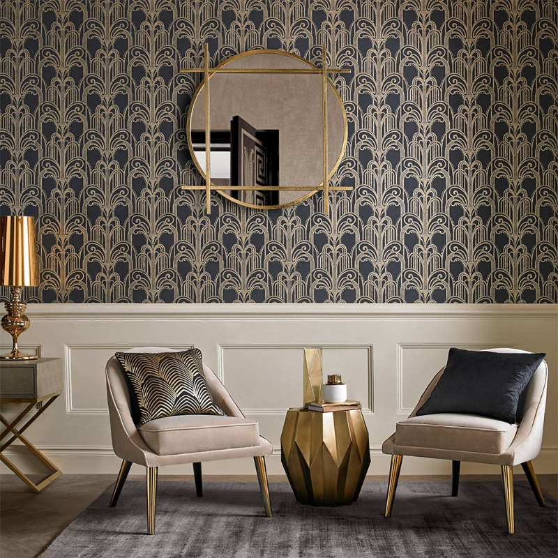 Art Deco Black/gold - Image 2