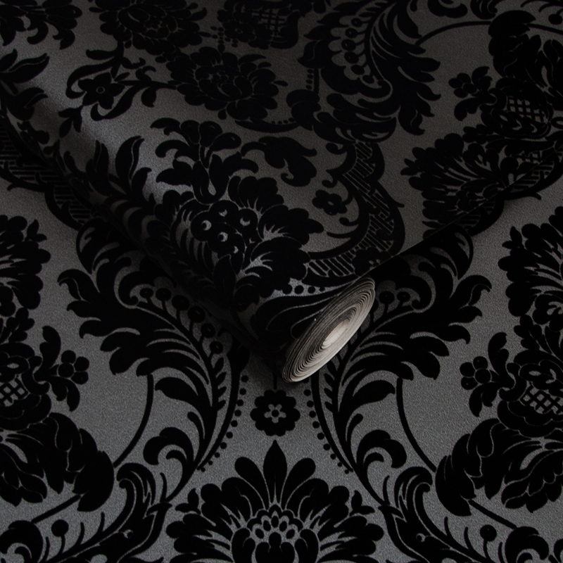 Gothic Damask Noir