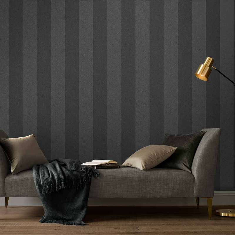 Heritage Stripe Charcoal