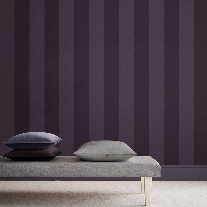 Heritage Stripe Plum