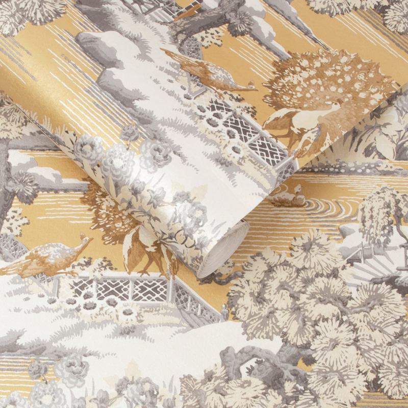 Edo Toile Mustard