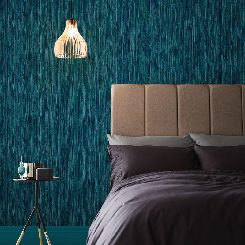 Grasscloth Texture Teal