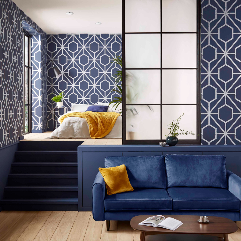 Rinku Navy & Silver - Image 2