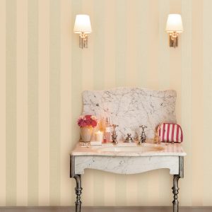 Lille Pearlescent Stripe Linen