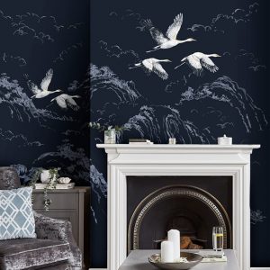 Animalia Mural Midnight