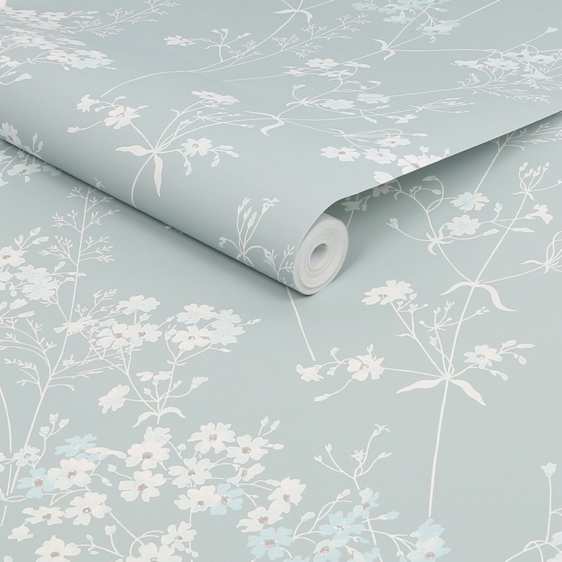 Leaf Duck Egg Wallpaper Emporium