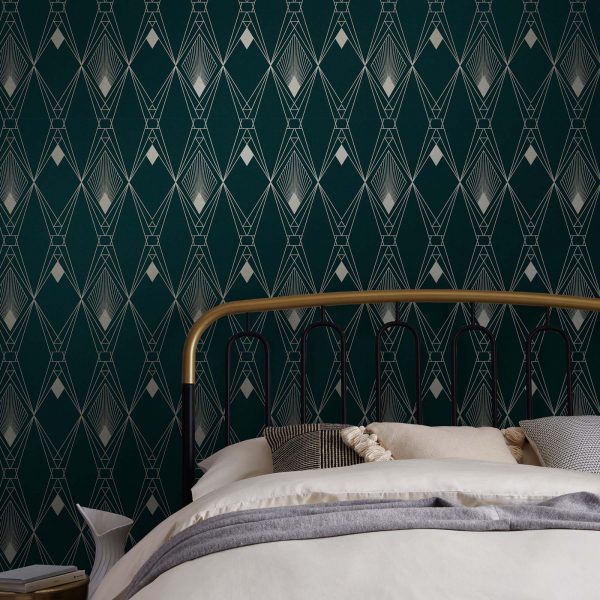 Deco Geometric Teal - Image 2