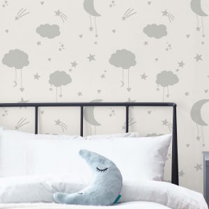 Moon & Stars Grey