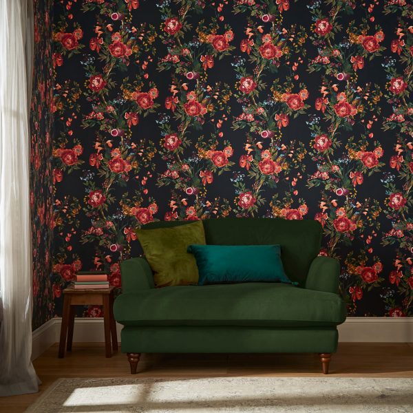 Forest Chinoiserie French Navy - Image 2