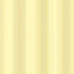 Country Critters Ticking Stripe Lemon