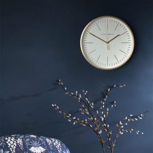 Glenn Contemporary Metal Clock