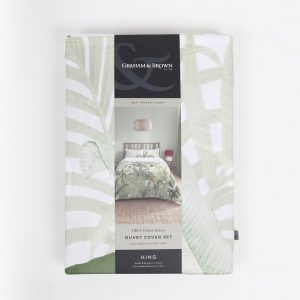 Borneo Powder Duvet Cover Set