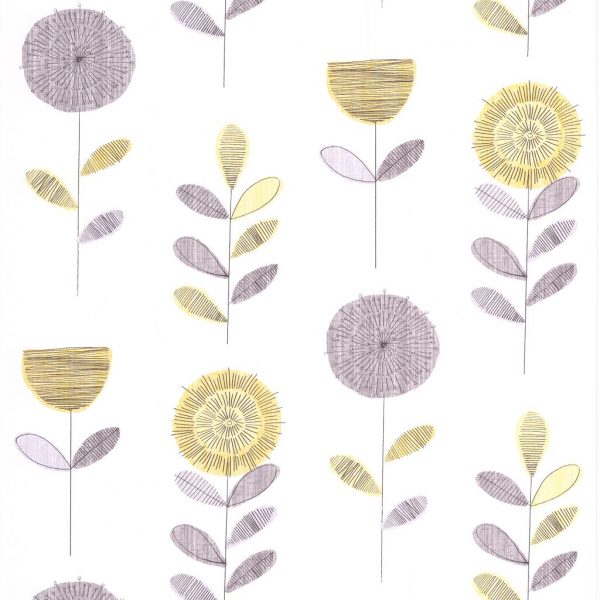 Sketch Floral Yellow - Image 3