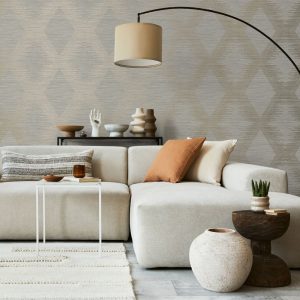 Serenity Geo - Neutral/gold