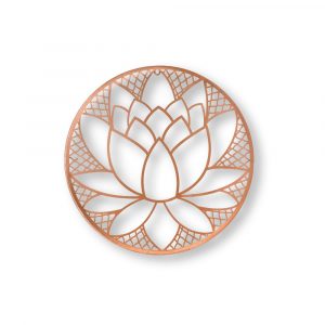 Rose Gold Lotus Blossom product shot