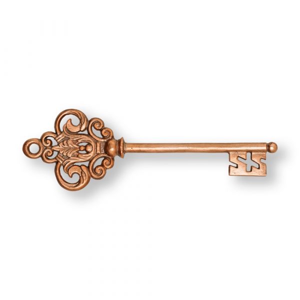 Rose Gold Castle Key product shot