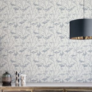 Wild Chervil Dove & Silver roomset