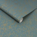 Gypsophila Airforce Blue & Soft Gold rollshot