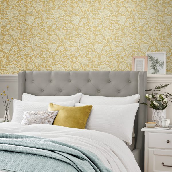 Trailing Laurissa - Pale Ochre Yellow - Image 2