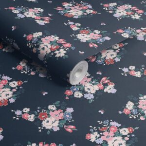 Clifton Floral Navy