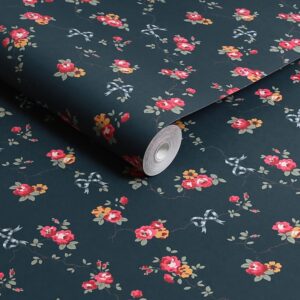 Rose & Bows Navy