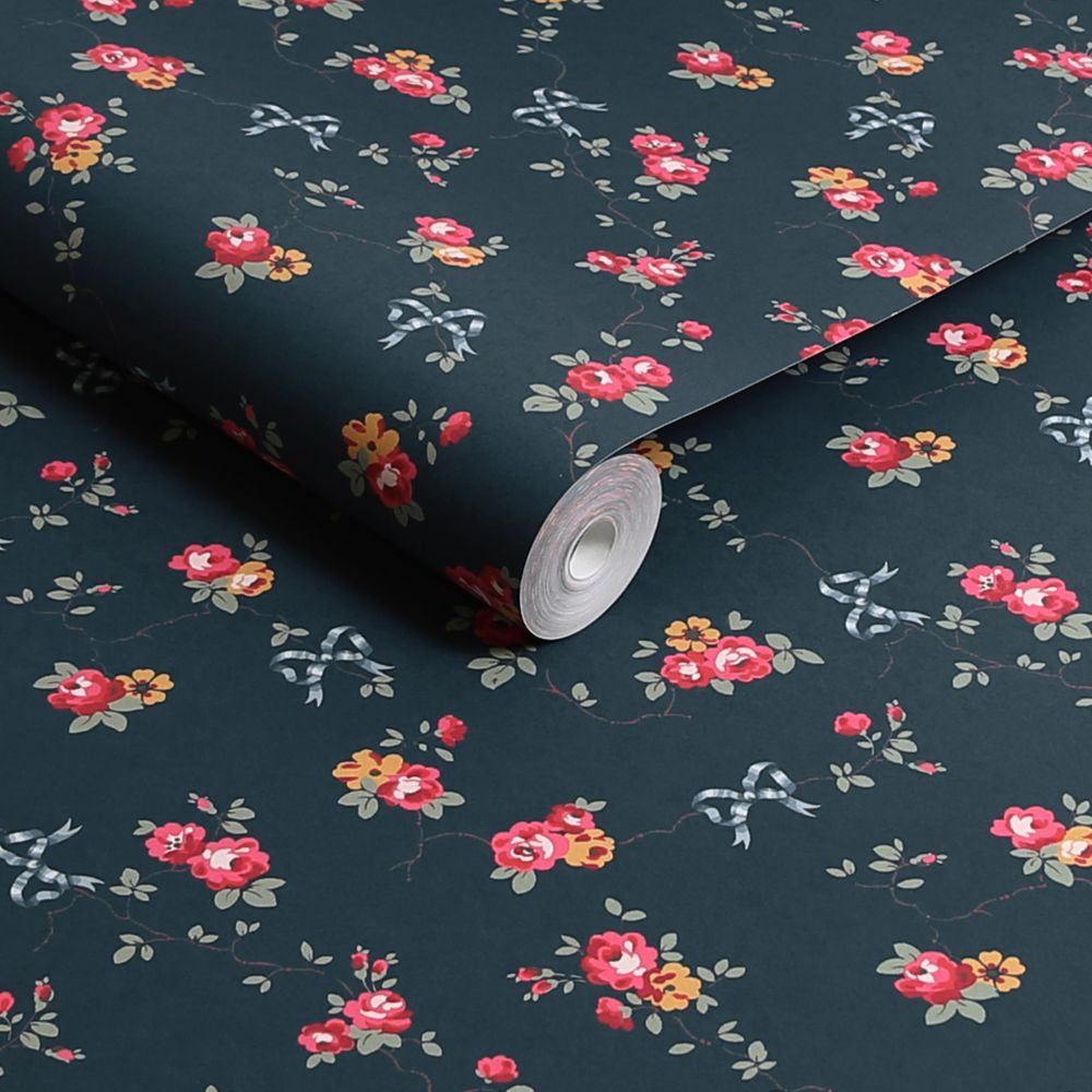Rose & Bows Navy