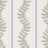 Laurel Leaf Stripe Sky & Green - Image 3