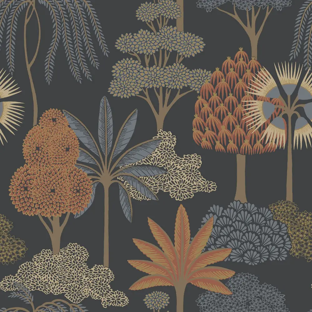 Akiko Floral Blue - Image 3