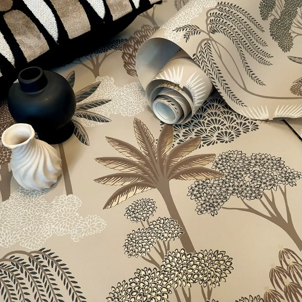 Akiko Floral Beige