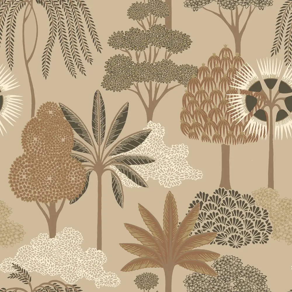 Akiko Floral Beige - Image 3