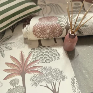 Akiko Floral Pink/Green