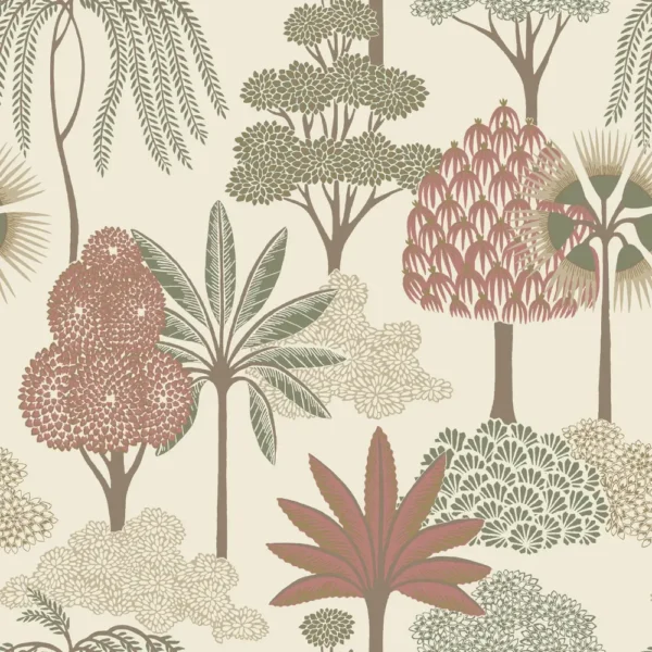 Akiko Floral Pink/Green - Image 3