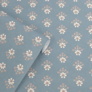 Semington Floral Geo Newport Blue