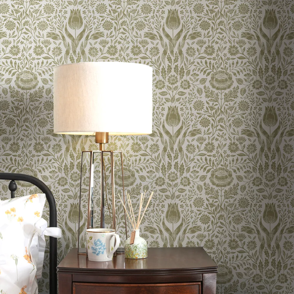 Ashstead Damask Hedgerow - Image 2