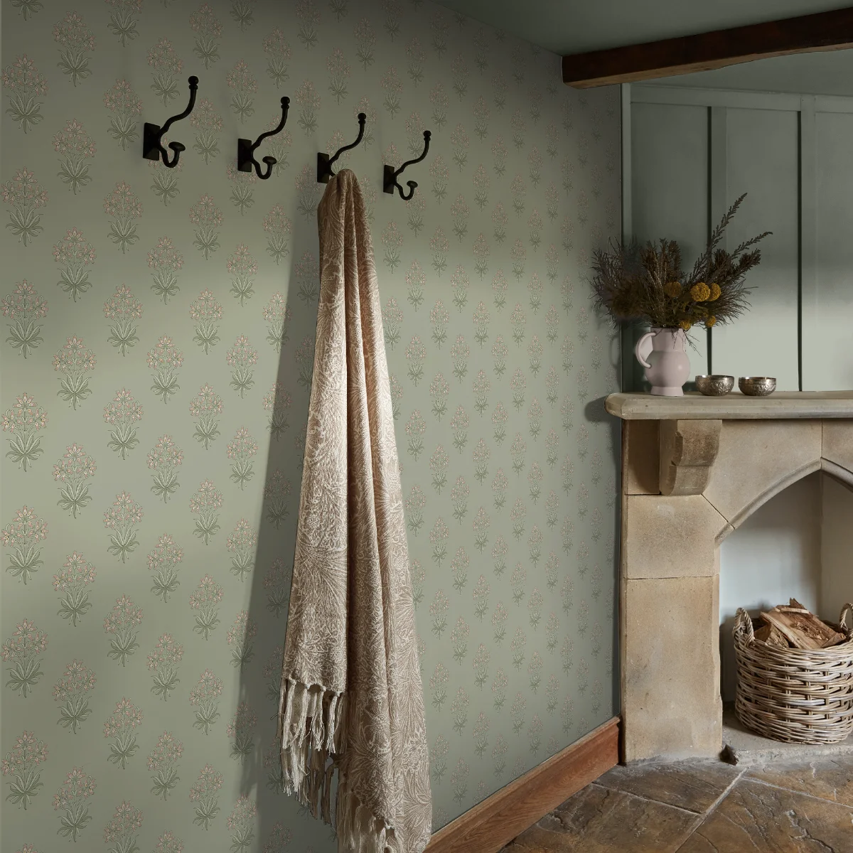 Hyacinth Flower Peony & Sage - Image 2