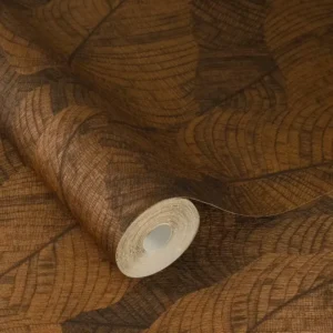Amara Leaves Brown & Bronze