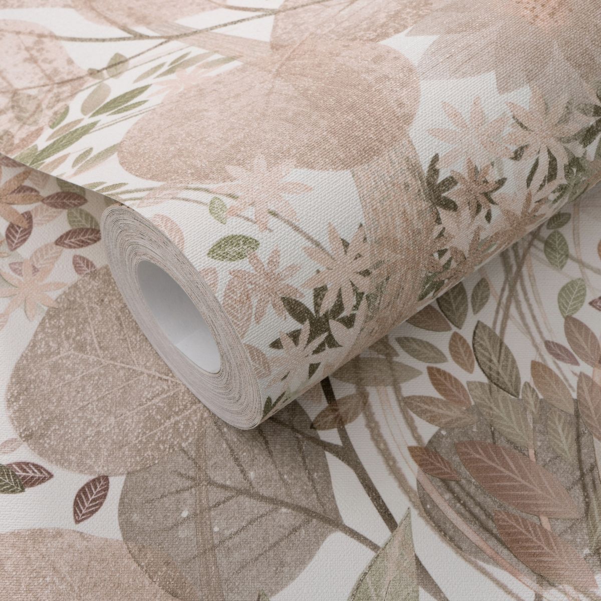 Erismann Secret Grove Floral Pink/Green rollshot