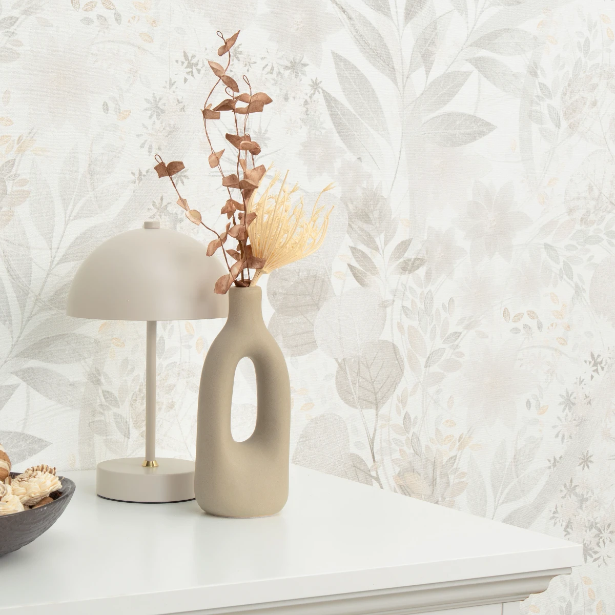 Secret Grove Floral Natural roomset