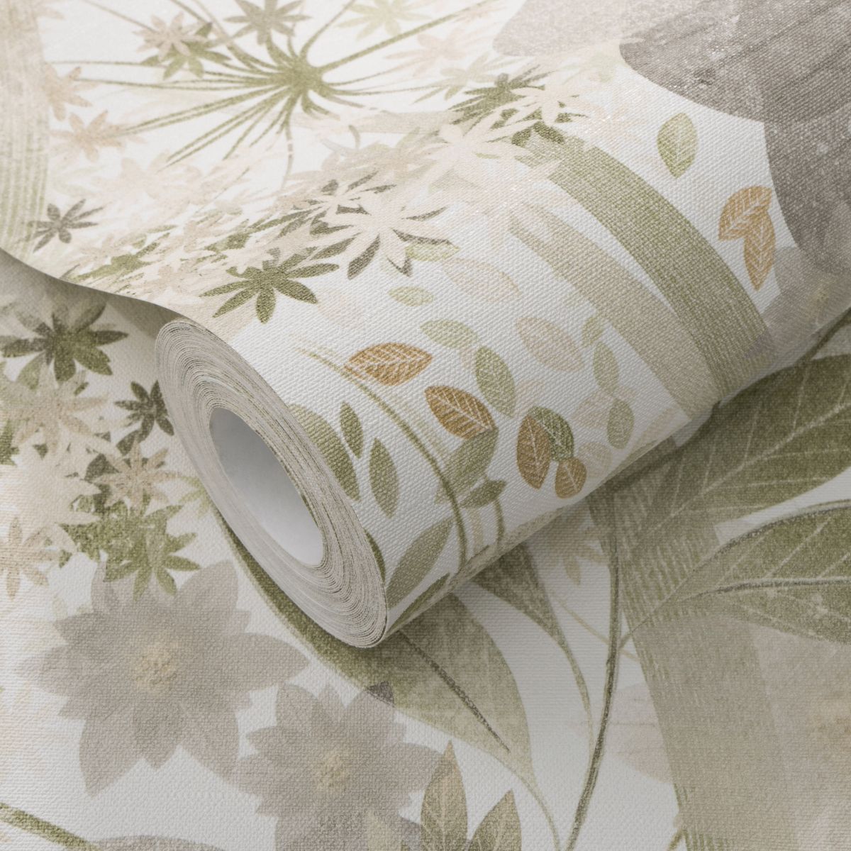 Erismann Secret Grove Floral Green rollshot