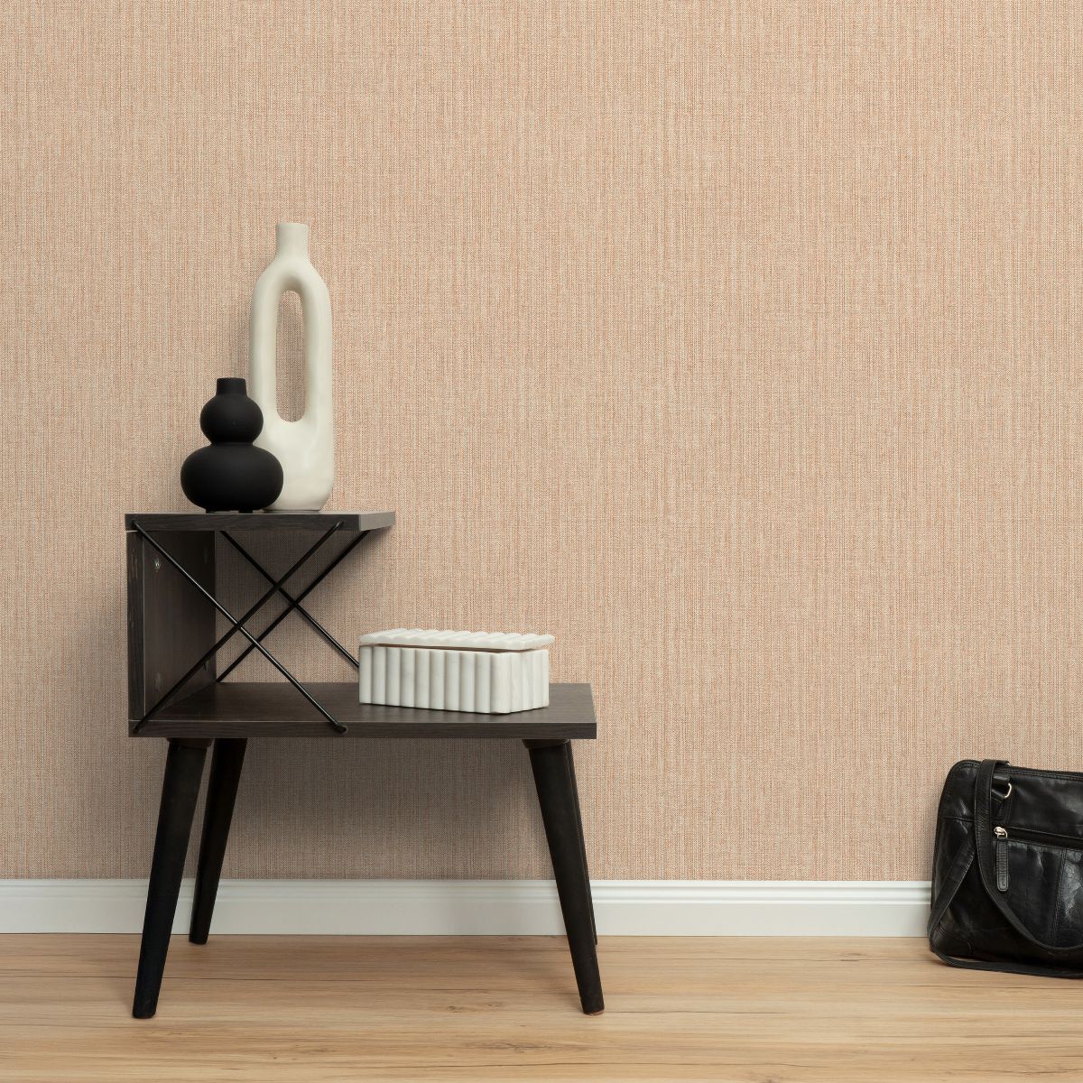Erismann Stoneweave Texture Orange roomset