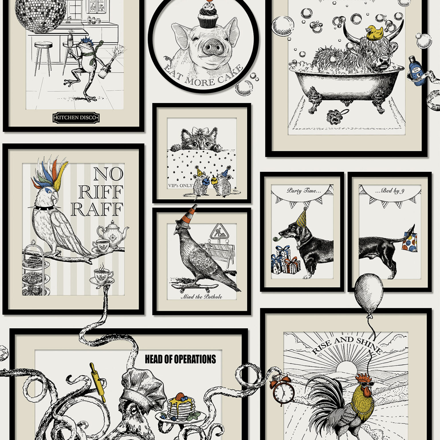 Madhouse White tile