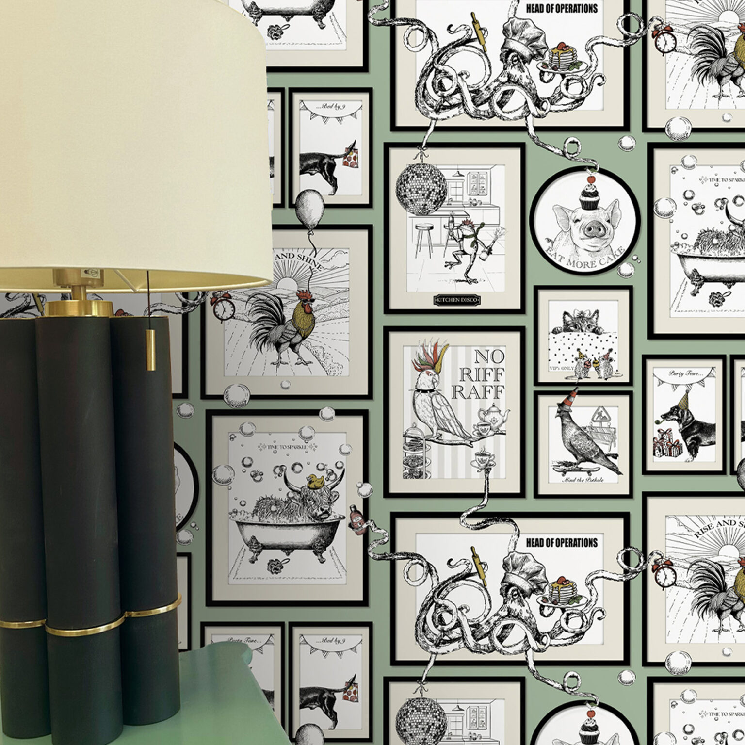 Madhouse sage roomset